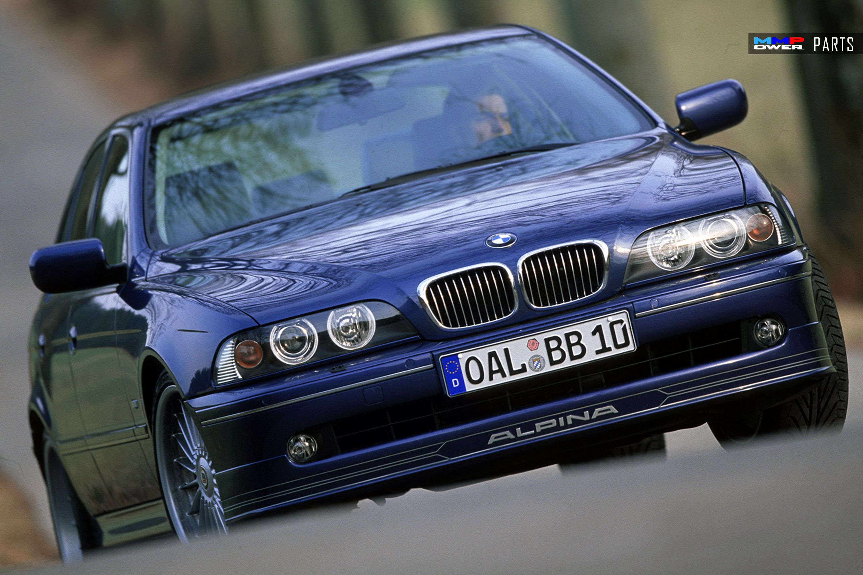 BMW E39 ALPINA ÖN TAMPON EKİ FIBERGLASS - LCI Uyumlu