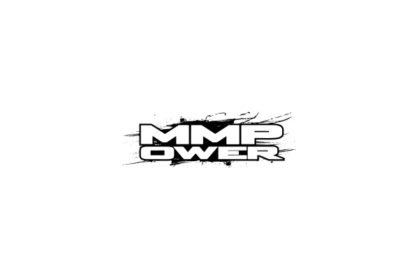 2025-2026 Yaz Sezonu MMPower Özel Tasarım Siyah Circle Logo'lu TShirt